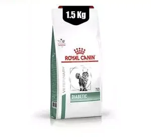 غذای خشک درمانی گربه رویال کنین مدل Diabetic S/O وزن 1.5 کیلوگرم مناسب کنترل دیابت گربه